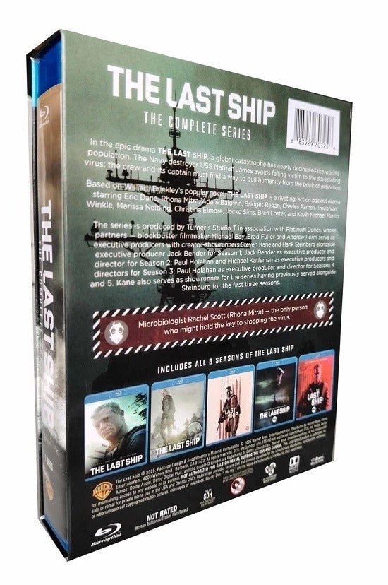 The Last Ship: The Complete Series Seasons 1-5 Blu ray | Action Thriller TV Collection