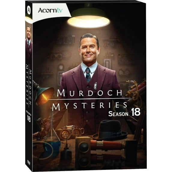 Murdoch Mysteries Season 18 DVD | Complete 2025 Detective Drama Series