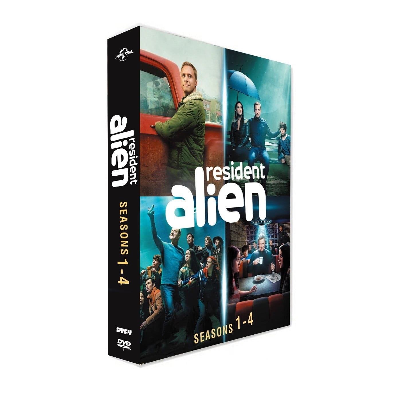 Resident Alien Complete Series Seasons 1–4 DVD | Sci-Fi Comedy Collection