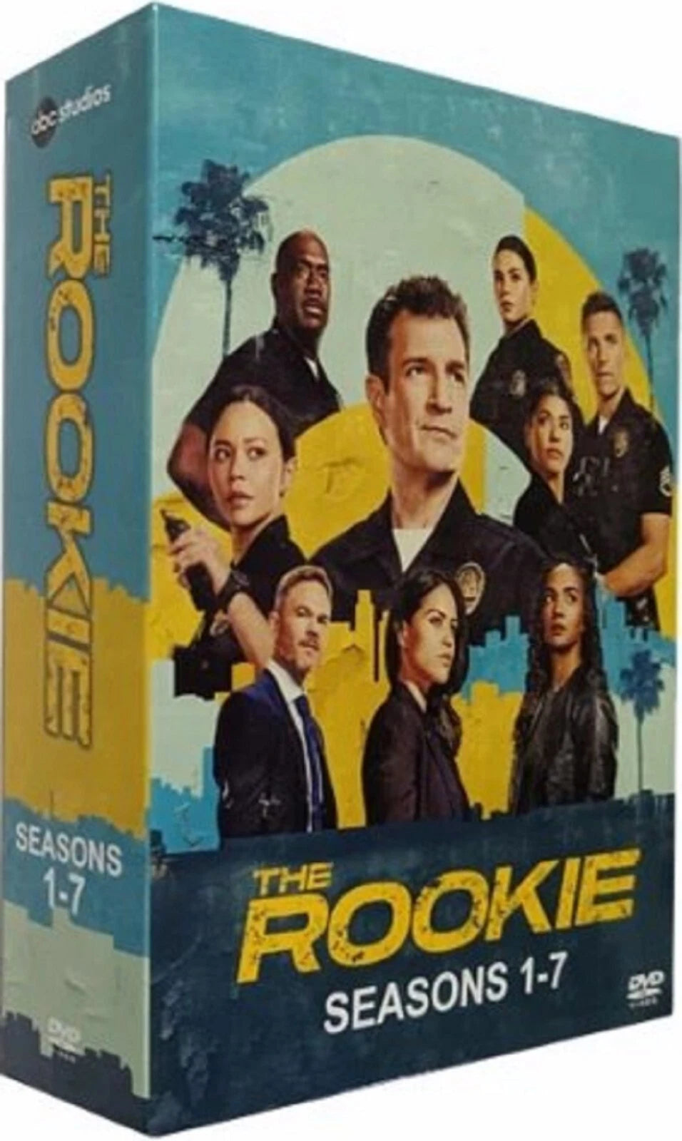 The Rookie Complete Series DVD – Seasons 1-7 Full Crime Drama TV Show Collection