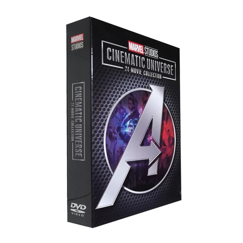 Marvel Cinematic Universe 24-Movie DVD Collection – Complete MCU Box Set