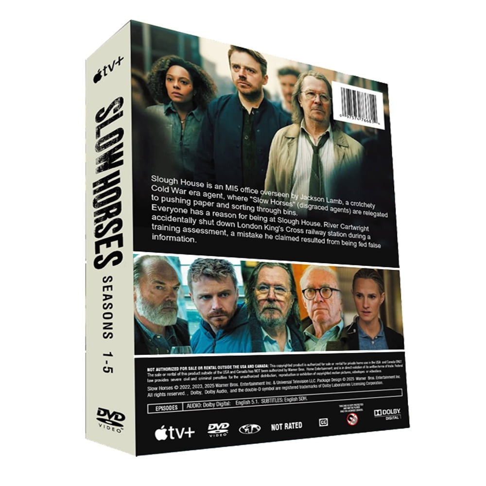 Slow Horses Complete Series Seasons 1–5 (DVD)
