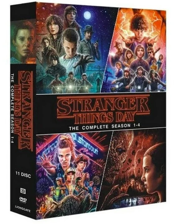 Stranger Things Seasons 1-4 (DVD)