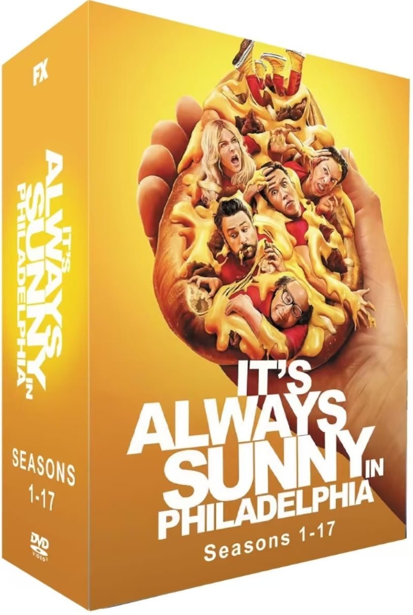 It's Always Sunny in Philadelphia DVD Complete Series Seasons 1-17 Box Set