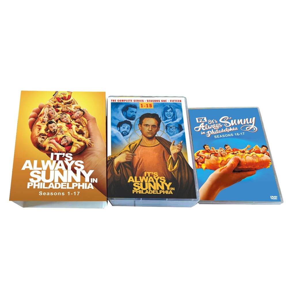 It's Always Sunny in Philadelphia DVD Complete Series Seasons 1-17 Box Set