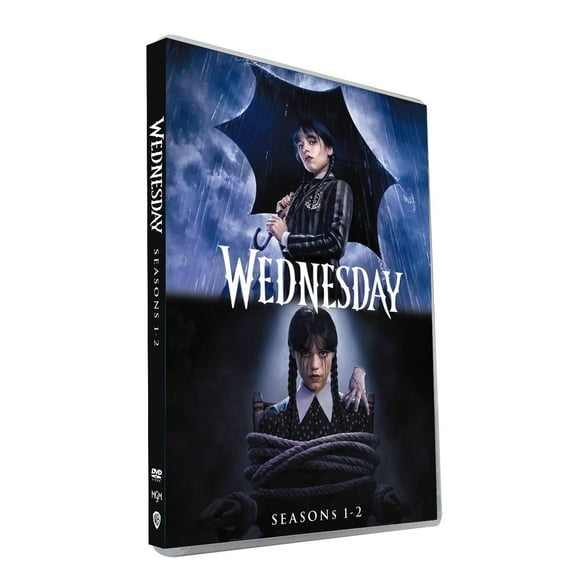 Wednesday: The Complete Seasons 1-2 (DVD) – Hit Netflix TV Series Collection