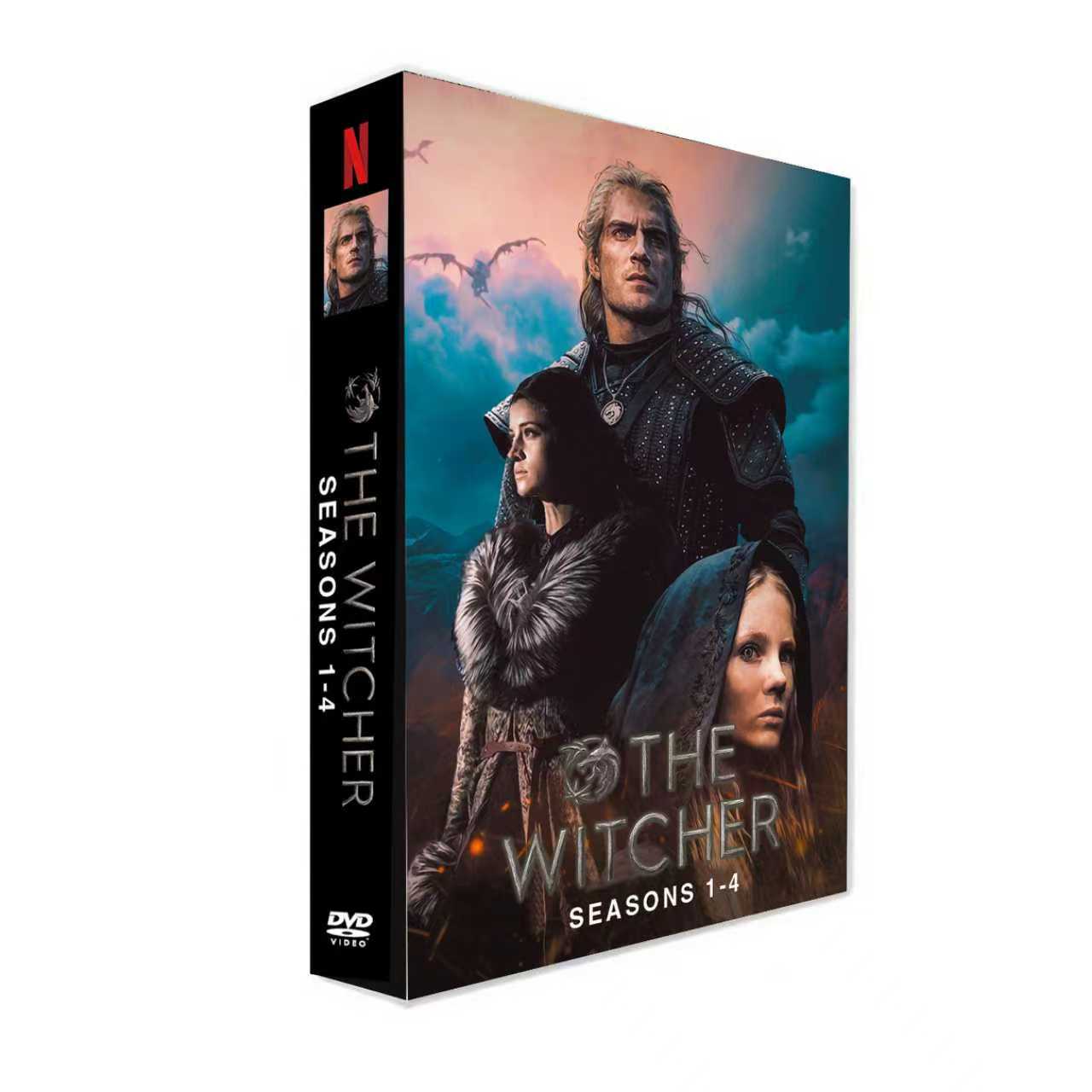 The Witcher Complete Series Seasons 1-4 (DVD)
