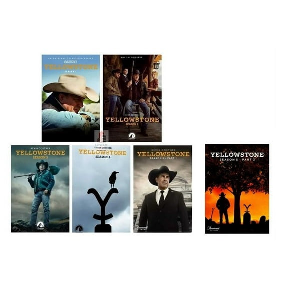 Yellowstone Complete Series Seasons 1-5 (DVD)